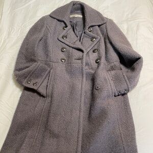 Kenneth Cole Grey Dress Coat